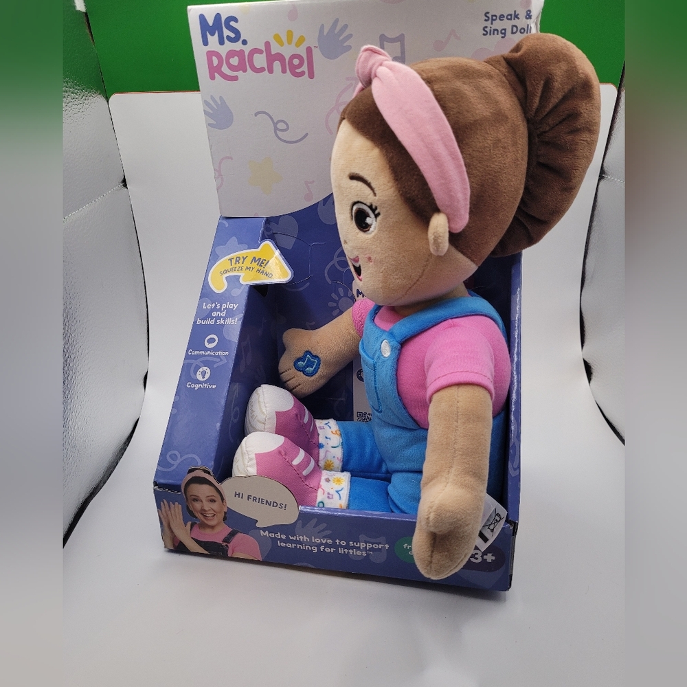 Ms. Rachel Speak and Sing Doll  NWT